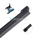 fit for Audi Q5 2009-2012 Rear Window Windshield Windscreen Wiper Blade Hf