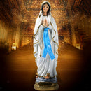 Blessed Saint ResinVirgin Mary Statue Handmade Religious Gift Xmas Home Tabletop