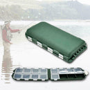 Fishing Tackle Box Fishing Hook 8 Compartment Storage Tackle Fishing Box B1K2