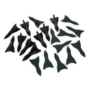 10pcs Shark Fin Diffuser Vortex Generator for Windscreen RoofSpoiler Bumper