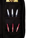 Stylish Darts Case Hold 2 Set Wallet Black Durable ylon Tackle CaseA New