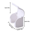 Bathroom Wall Mounted Self Adhesive Shaver Storage Rack Razor Hanging Holder