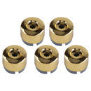 5x Golden Wheel Lug Bolt Nut Cap Cover Fit For VW Touareg 2003-2016 7L6601173A