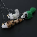 3Pcs False Mouse Pet Cat Toys Mini Funny Playing Toys For Cats Bottom Sucke