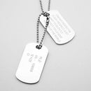 Descendants of the Sun Song Joong Ki Korean Army Card Pendant Necklace