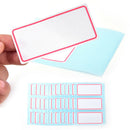 12sheets self adhesive label Blank note label Bar sticky writable name stickerBX