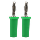 10pcs 4mm Banana Plug Male Adapter for High Voltage Speaker Audio