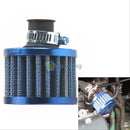 12mm Blue Car Motor Clean Fresh Air Cold Air Intake Filter Turbo Vent Crankcase