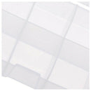2 x 5 Plastic Nail Art Tip Cell Empty Storage Box Case Tool White