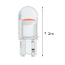 12Pieces 194 T10 DC12V LED Bulb Wedge License Plate Light for Motorbike Red
