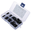 350Pcs 7 Sizes Nylon Flat Washer Assortment Set M2/M2.5/M3/M4/M5/M6/M8   Z