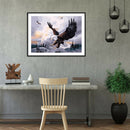 5D DIY Full Drill Diamond Painting Eagle Cross Stitch Embroidery Kit (1137)