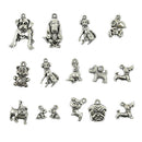 30pcs Mixed Animal Charms Pendants DIY Crafting For Necklace Bracelet Dangle