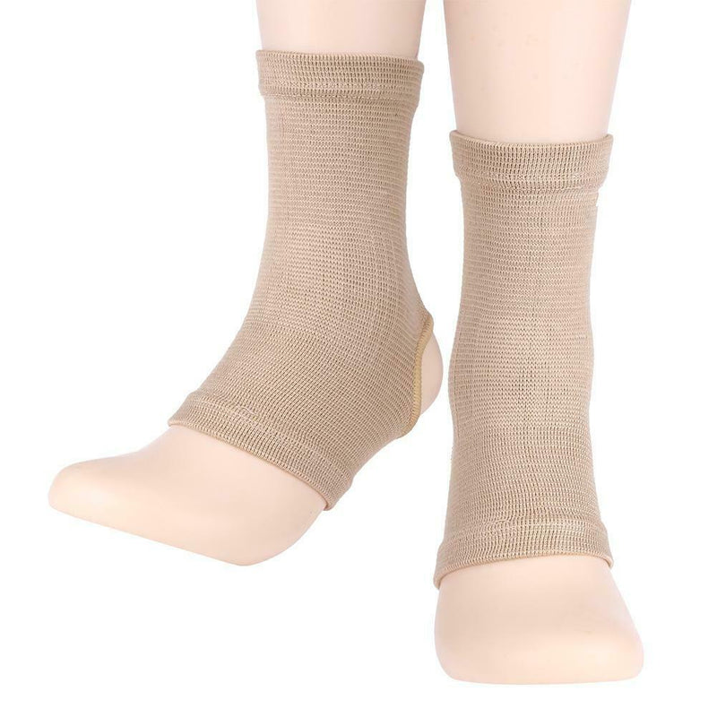 2pcs Sports Gym Ankle Support Pad Taekwondo Protection Elastic Brace Guard A