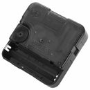 1 Set Silent Wall Clock Quartz Mechanism Black and Red DIY Wall Clock Quart X4E1