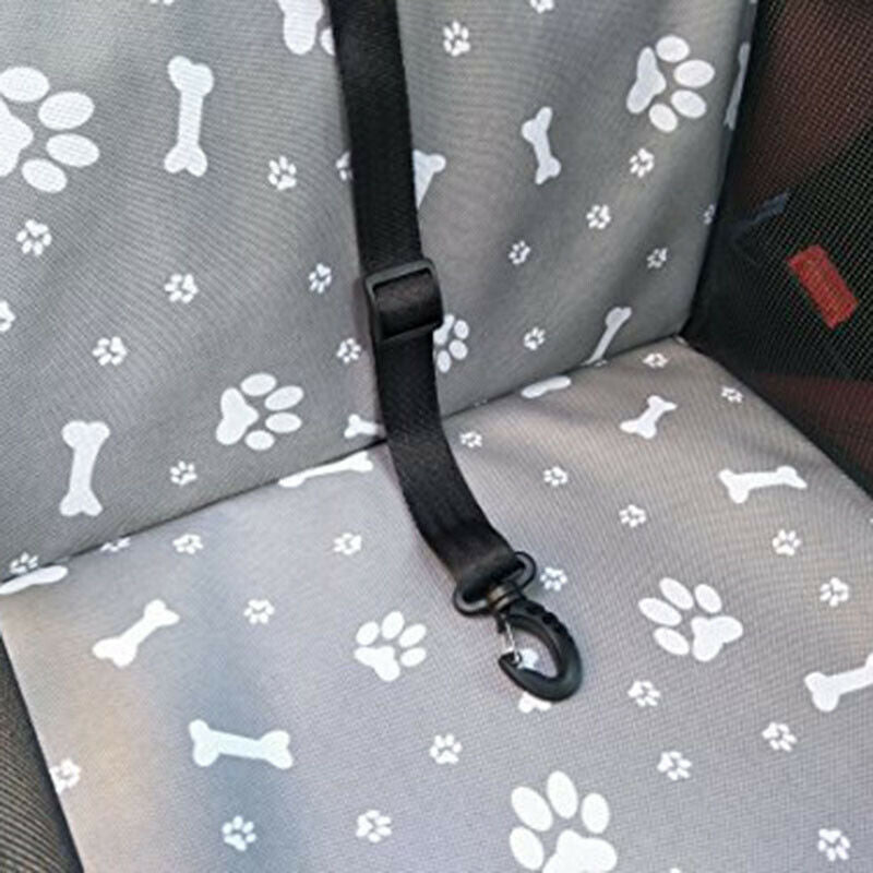 Dog Car Seat Upgrade Deluxe Portable Pet Dog Booster Car Seat with Clip-On