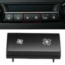 Heater Control Panel Repair Fan Speed Button AC Black For BMW X5 E70 X6 E71 Car