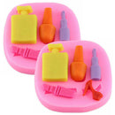Newest Silicone DIY Lipstick Cake Decorating Perfume Bottle Mould Chocola
