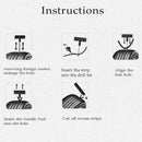8pc Car Tubeless Tyre Tire Puncture Repair Plug Repair Patch Fix Kit Tool N G4H1
