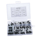 Standard Large Flange Aluminum Rivets (120pc) M2.4*6 M3.0*6 M3.2*6.4 M3.2*8