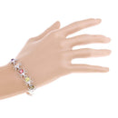 Novelty Rhinestone Punk Style Spider Chain Link Bracelet Charm Jewelry Gift