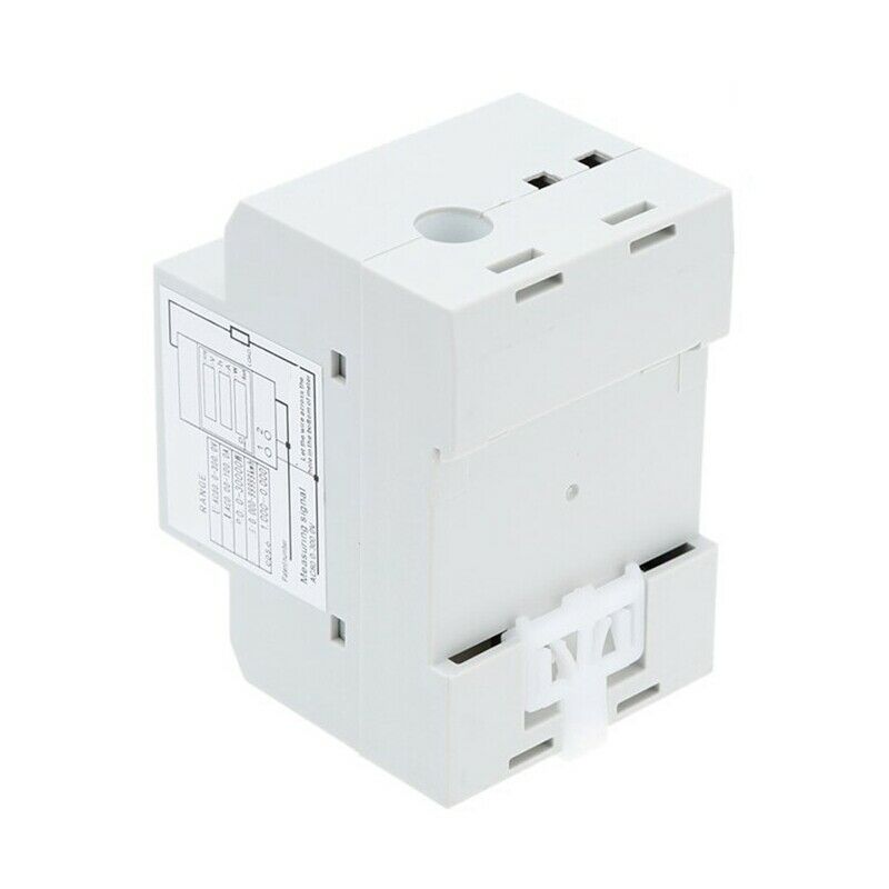 100A AC80 - 300V digital multifunctional DIN Rail Voltage Meter Voltmeter W H5W8