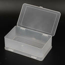 Plastic Transparent Multifunctional Rectangular Storage Box Nail Art Tool Box