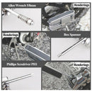 Giyo 13 In 1 Multi-Function Bicycle Repair Tools Portable Bike Tools Mounta