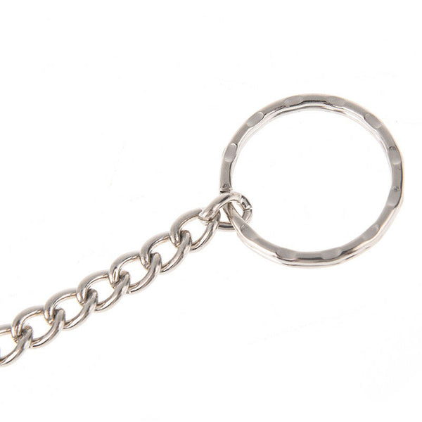 Extra Long Strong Metal hipster Key Wallet Belt Ring Clip Chain keychain  Z