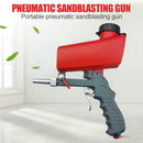 Portable Pneumatic Rust Blasting Handheld Sanding Gravity Sandblasting Gun