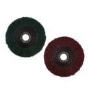 2pcs No Grit Abrasive Polishing Discs Flap Grinding Fits for Metal/Wood/Plastic