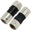 Rg6 F Type Connector Coax Coaxial Compression Fitting For Rg6 Coax Cable 20