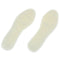 1 Pair Winter Wool Warm Latex Insole Kids Sweat-absorbent Breathable Insoles Kw