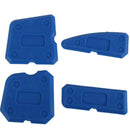 5 Sets Joint Remover Scraper Kit Grout Blue Sealant Silicone Caulking Too DFK