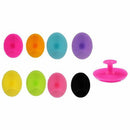 2Pcs Spa Silicone Beauty Wash Pad Skin Scrub Cleaning Pad Wash Face Facial