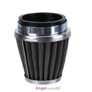 39mm 2 Layer Steel Net Filter Gauze Motorcycle Clamp-on Air Filter Cleaner