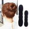 2Pcs Magic Sponge Hair Styling Bun Maker Twist Curler Tool Clip Donut Style.New