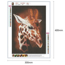 5D DIY Full Drill Diamond Painting Cross Stitch Embroidery (Giraffe-k567)