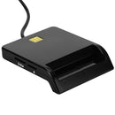 608 Smart Card Reader for Bank Card IC ID SIM TF Card Reader for Win 10 8 7 A