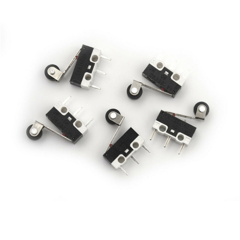 10X Ultra Mini Micro Switch Roller Lever Actuator Microswitch SPDT Sub Switc Px
