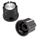 Plastic Fixing Tone&Volume Knobs Pack of 10 for Bass/Electric Guitar Parts