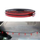 2CM*2M Car Windshield Roof Seal Rubber Strip Noise Insulation Stickers Decor New