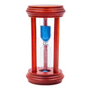 3 Mins Wooden Timer Sand Clock Desktop Hourglass Craft Decoration Gift Blue