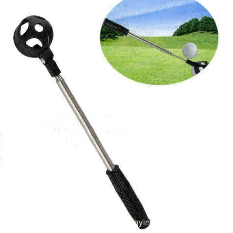 39cm Sections Telescopic Golf Ball Retriever Picker Steel W2N0 New Shaft Up M9B3