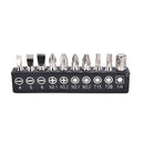 Electric Screwdriver Multi-Functional Versatile  Set 10pcs Alloy Steel BitsNewOZ