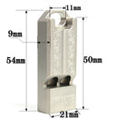 Titanium Whistle Sport Emergency Whistles with Lanyard, Double Tube High