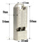 Titanium Whistle Sport Emergency Whistles with Lanyard, Double Tube High