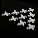 10pcs Plastic Aquarium Tank Suction Cup Clear Fish Tank Divider Sheet Holder