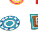 26PCS/Set Embroidered Letter Iron On Sew On Patches Badge FabricAppliqueCraftXP