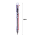 Novelty Multifunction 6 in 1 Colorful Ballpoint Pen Multicolor Stationery